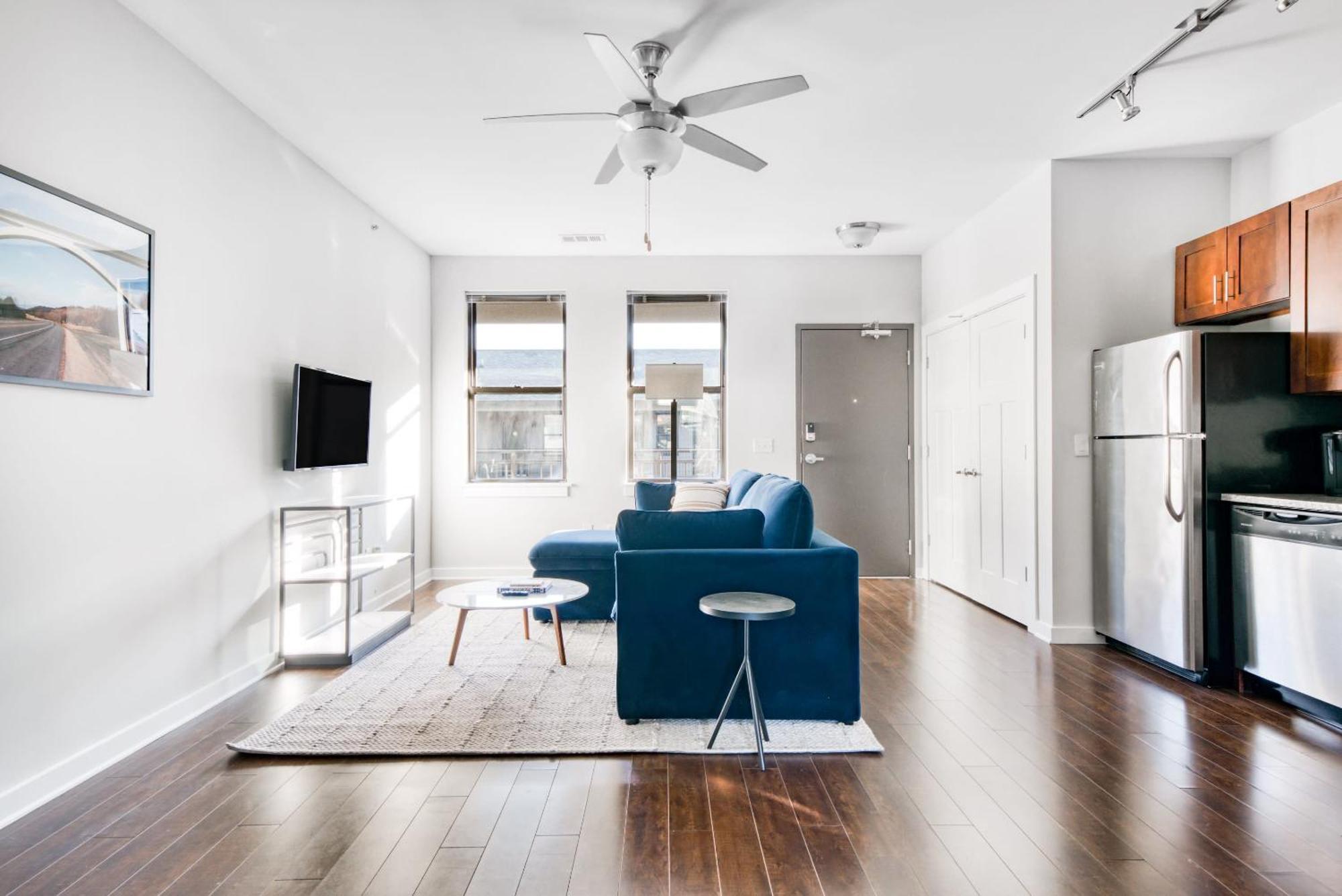 Cozysuites Music Row Bold 1Br W Free Parking Nashville Bagian luar foto